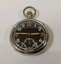 WW2 Military Pocket Watch With