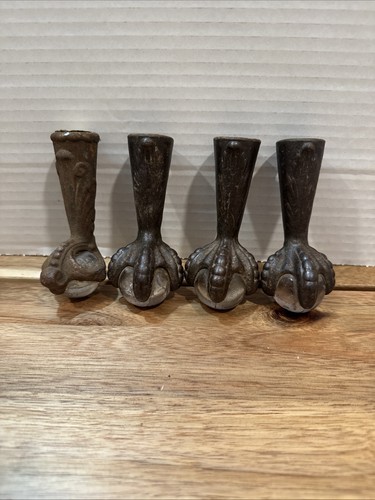 Set cast iron claw - cast,