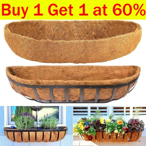 Trough wall basket - coco, liner