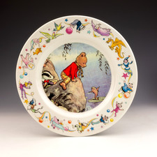 Wedgwood China - Rupert & Express Newspapers - Rupert Bear Plate
