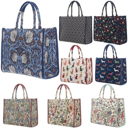 Signare tapestry tote city bag - signare,