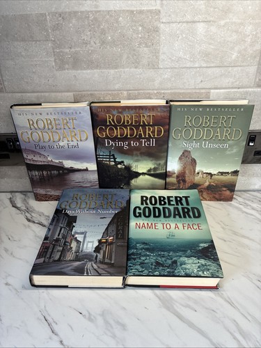 Robert goddard hardback - 5x,