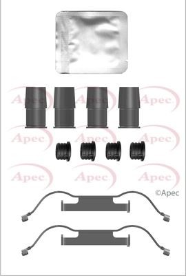 Front axle brake - pads, fitting