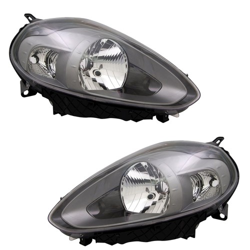 Headlights black for - headlights, fiat
