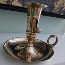 Vintage Brass Chamberstick