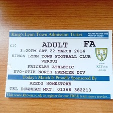 Ticket : 2013/2014 Evo Stik