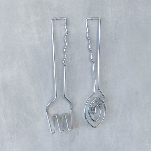 Vintage 90s salad servers