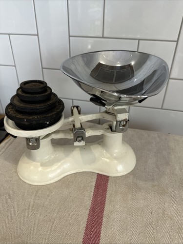 Vintage white victor scales - vintage,