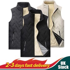 Mens Waistcoat Gilet Winter