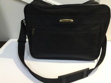 90s Vintage Black Carry On