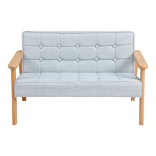 Solid Wood Frame Scandi Fabric