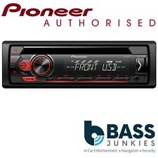 Pioneer DEH-S110UB Single Din USB CD MP3 AUX Car Stereo Radio Player Red Display