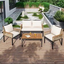 Garden Furniture Set 4 Seater