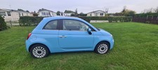 Car Fiat 500 65 Plate Auto 1.2 Excellent Condition 36K miles Panoramic Roof