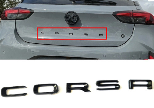 Vauxhall corsa letters - corsa,