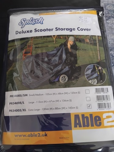 Splash deluxe scooter storage - splash,