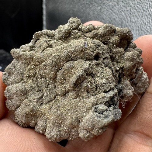 Botryoidal pyrite crystal - botryoidal,