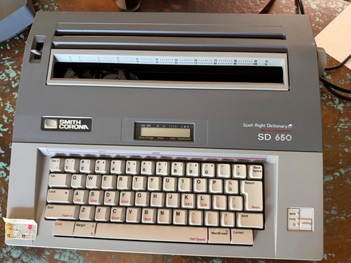 Smith corona 650 spell - sd,