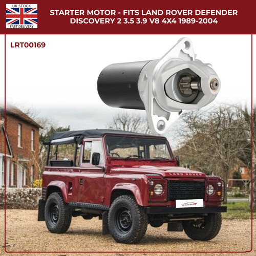 Starter motor fits land - starter,