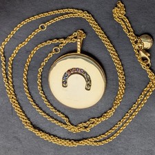 Gold on Sterling silver rachel
