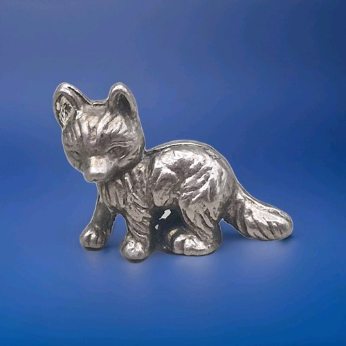 Vintage metal small - vintage, fox
