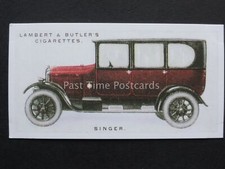 No.42 SINGER LIMOUSINE Motor Cars - 3rd Series REPRINT Lambert & Butler 1926