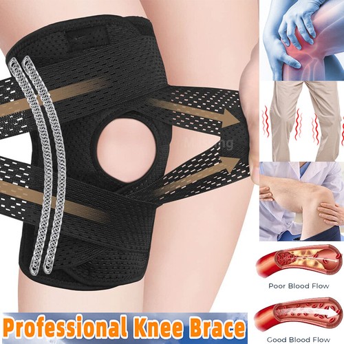 Compression knee brace - brace, with