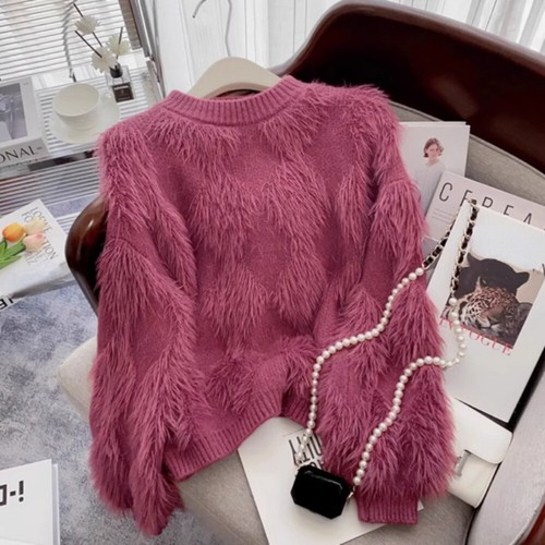 Women mohair knitwear - women,