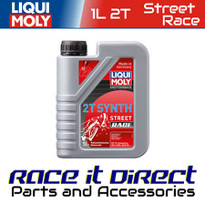 Liqui Moly 2T Oil For Derbi GPR 125 Nude 2004-2010 ROAD RACE FULLY 2 Stroke 1L