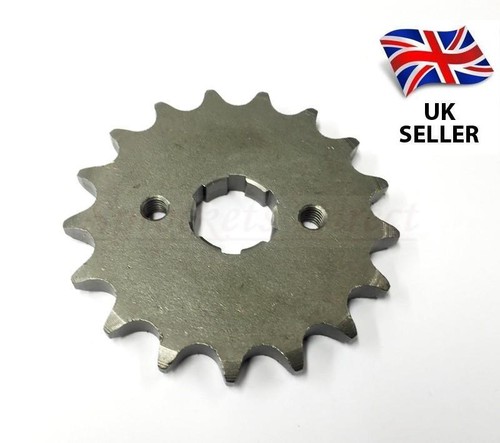 Front steel drive sprocket - front,