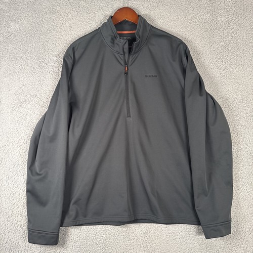 Simms zip pullover mens xl - simms, 1/4