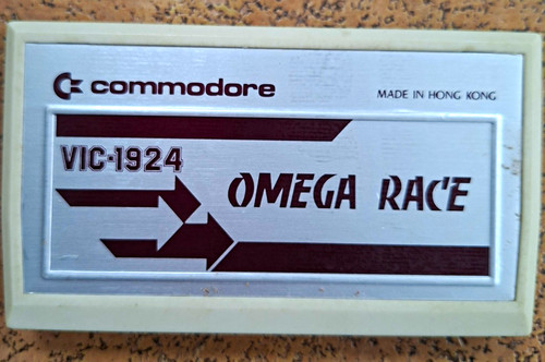 Commodore vic omega race - commodore, vic-20