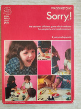 Sorry! Vintage Board Game