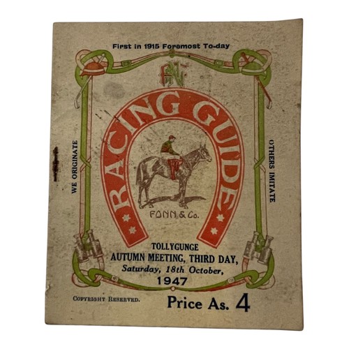 1947 tollygunge horse - 1947, racing