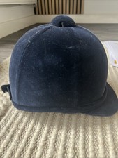 Beagler Show Hat 7 1/4 Blue Velvet