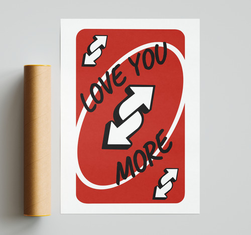 Uno reverse card - uno, love