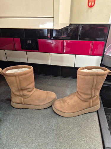 Ugg brown suede sheepskin - ugg,