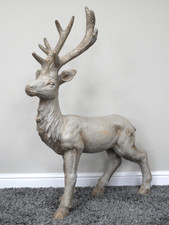 Large Rustic Resin Stag Deer