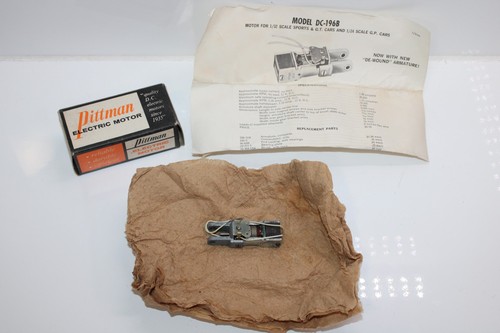 Pittman 196b vintage - dc-196b, 8v