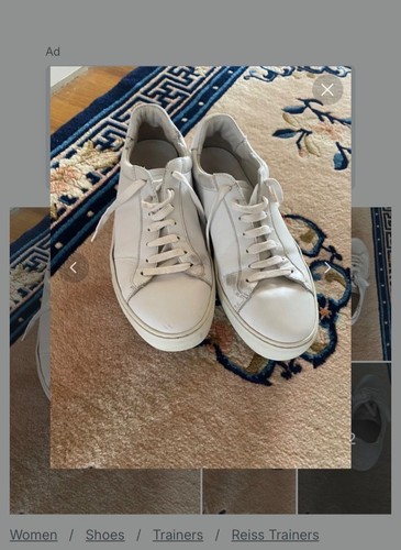 Reiss sneakers white size - , 7