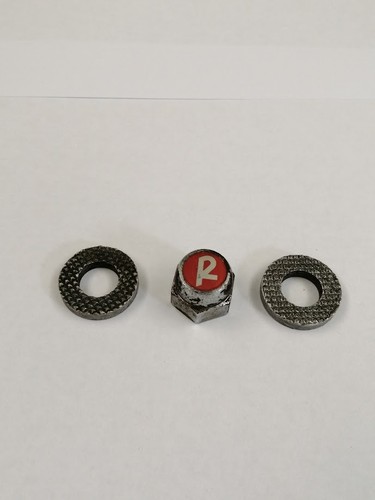 Raleigh rear wheel nut - wheel, +
