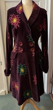 Nomads mauve cotton/velvet