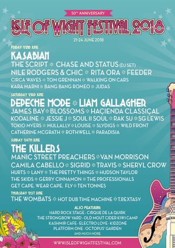 Isle wight festival 2018 a3 - isle,