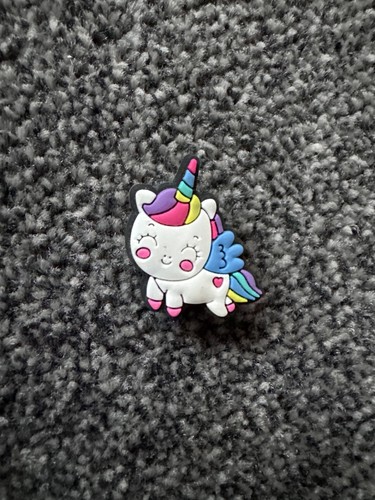 Unicorn croc jibbitz charm