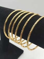 22k 22Ct, Set Of 6 Adult Size