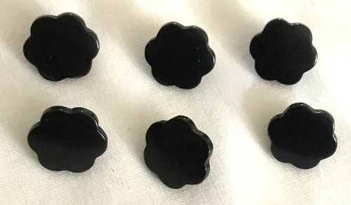 Vintage black flower shaped - vintage,