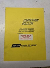 NORTON LUBRICATION BULLETIC