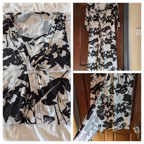 Women wrap dress - damart, size