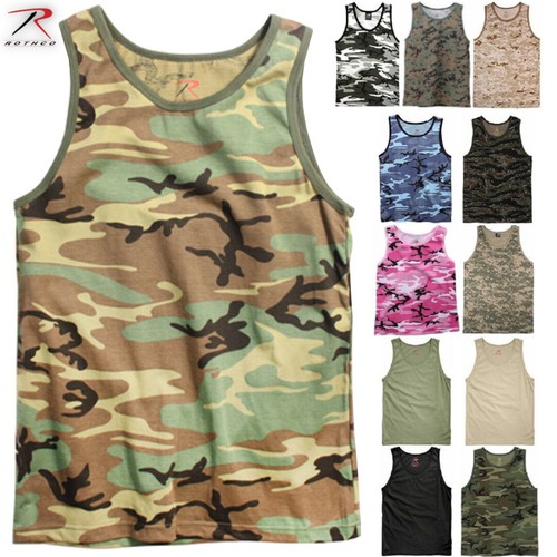 Rothco camouflage sleeveless - camouflage,