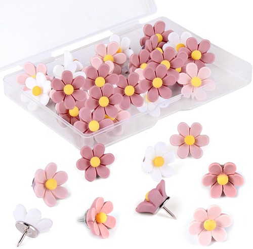 Flower cork board pins - flower,